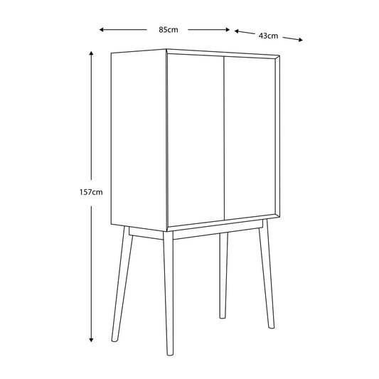 Gallery Milano Drinks Cabinet