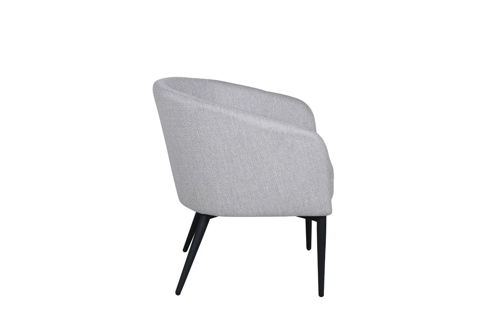 Fluffy Armchair,Grey   BlissVeranda