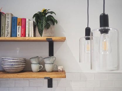 Charcoal grey ceiling pendant fitting - BlissVeranda