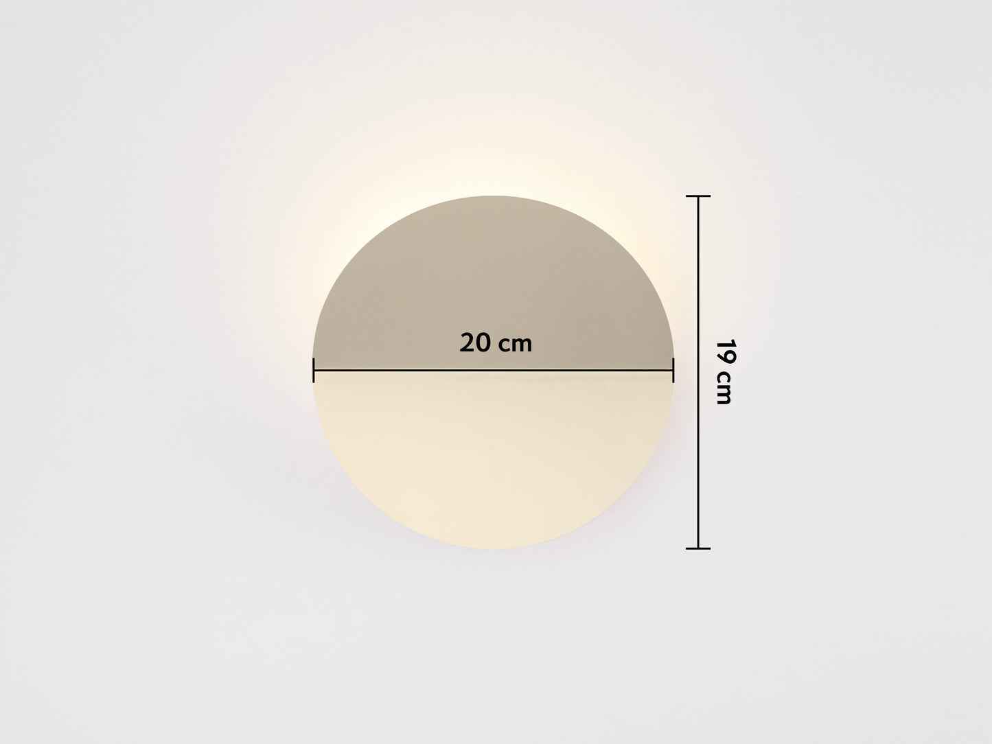 Brass diffuser wall light  Integrated Wall Light BlissVeranda