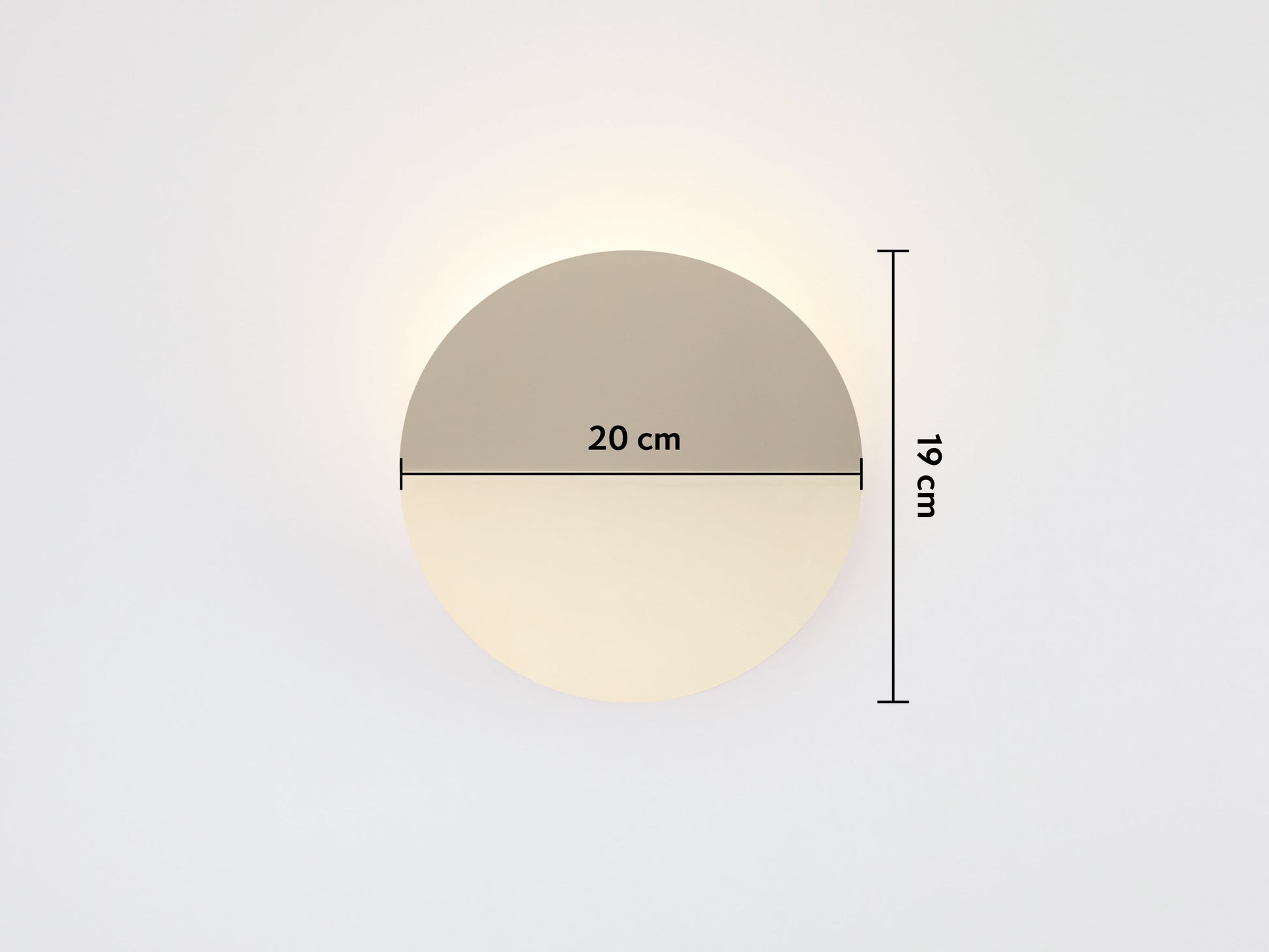 Brass diffuser wall light  Integrated Wall Light BlissVeranda