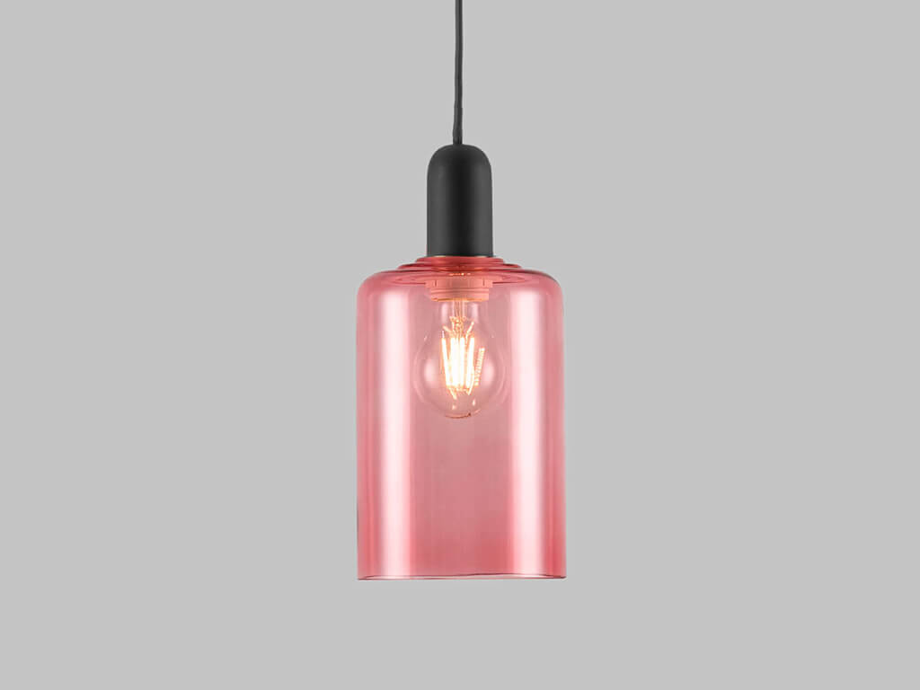 Charcoal grey ceiling pendant fitting - BlissVeranda