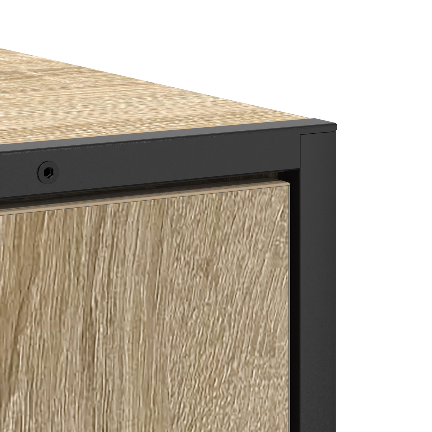 3 Piece Bathroom Furniture Set Sonoma Oak Engineered Wood