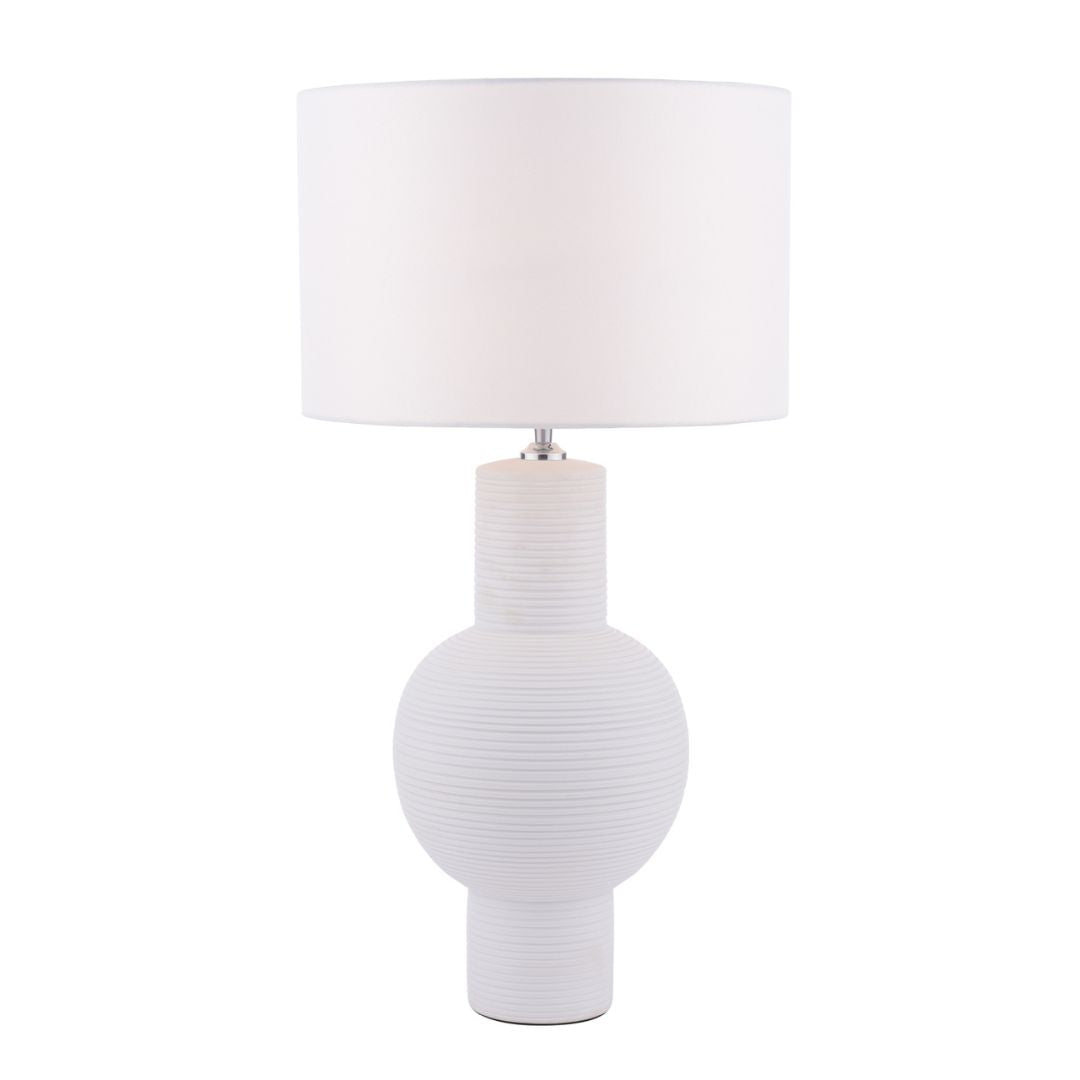 Meredith White Ceramic Table Lamp