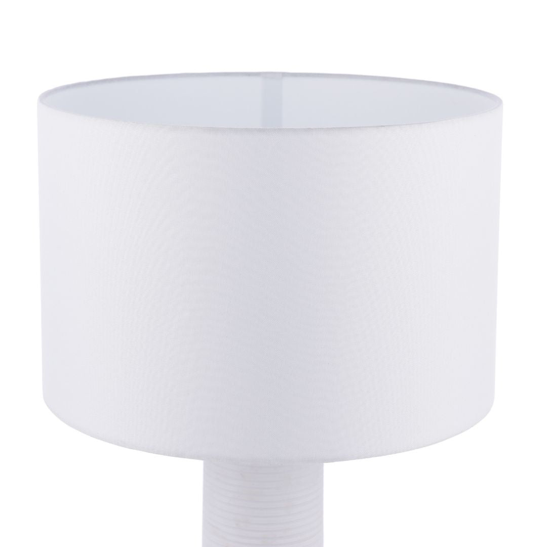 Meredith White Ceramic Table Lamp