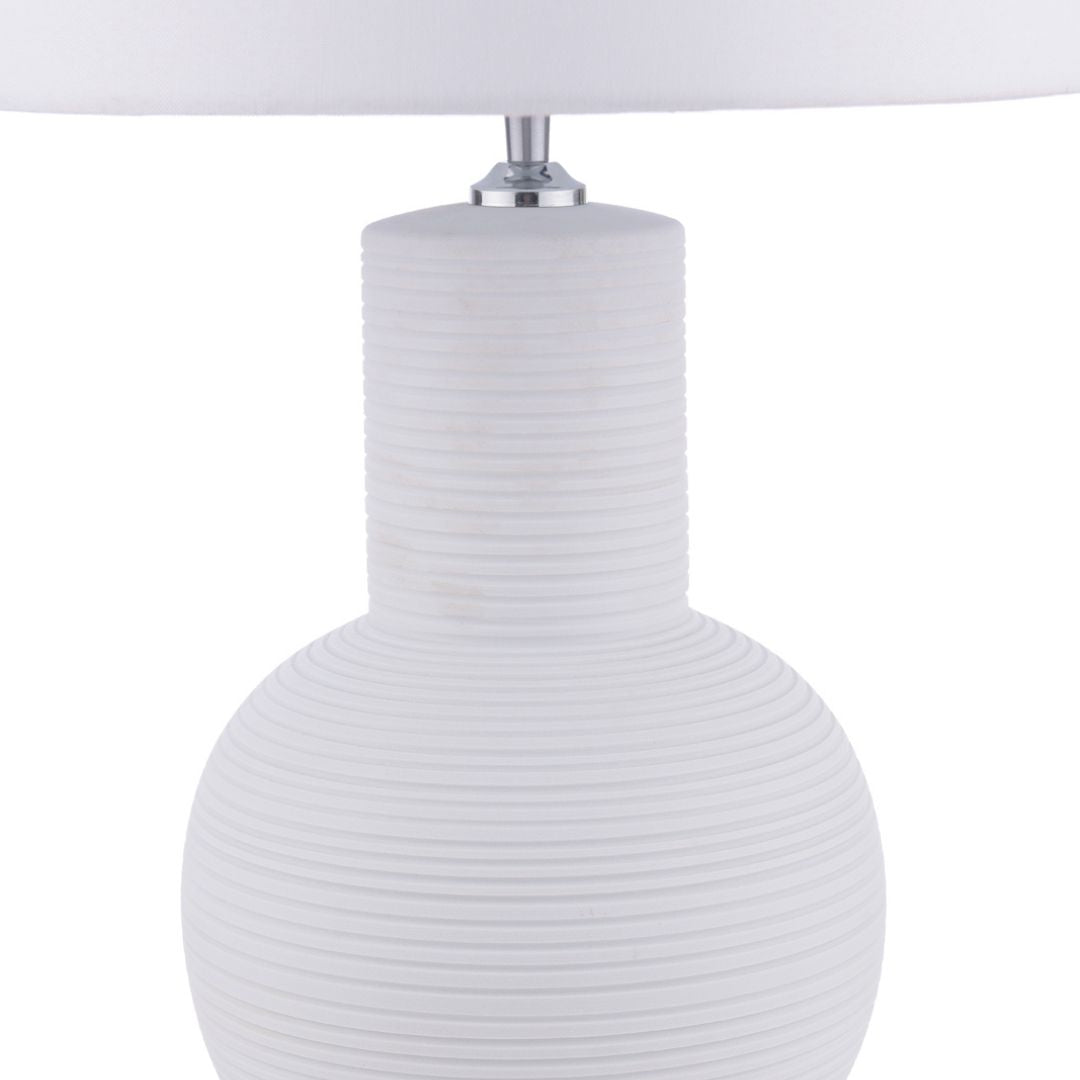 Meredith White Ceramic Table Lamp