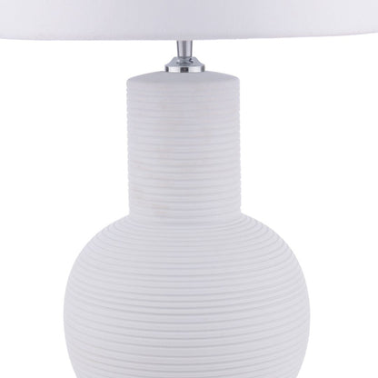 Meredith White Ceramic Table Lamp