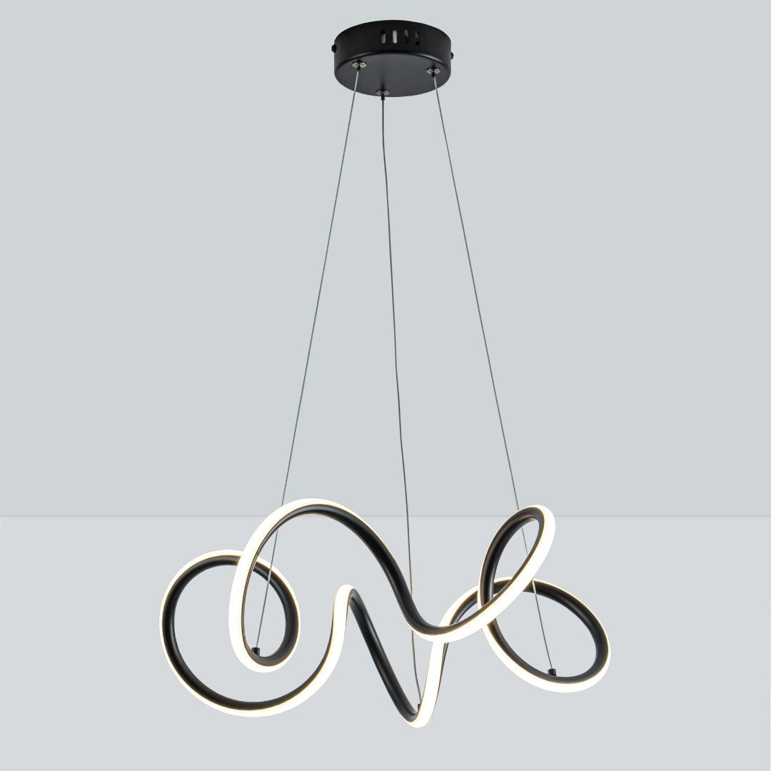 Aurielle Black LED Pendant Ceiling Light