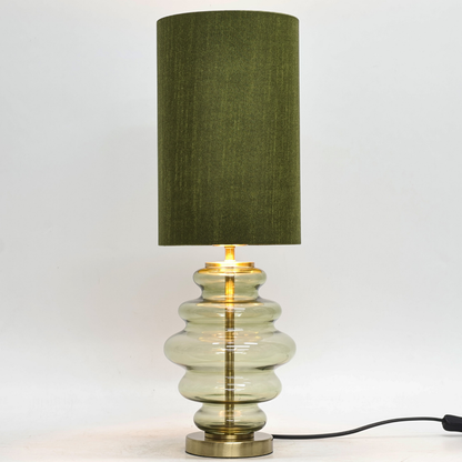 Rumi Green Glass Table Lamp