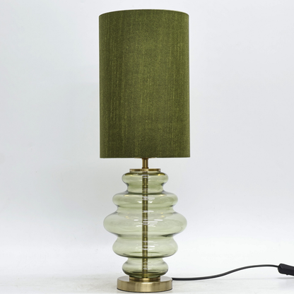 Rumi Green Glass Table Lamp