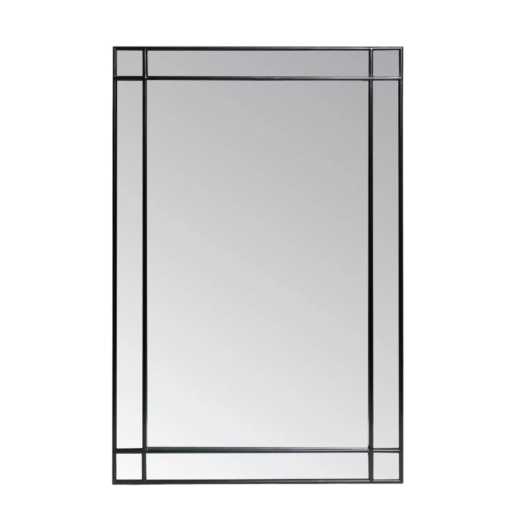 Modern Black Extra Large Mirror 200cm x 100cm
