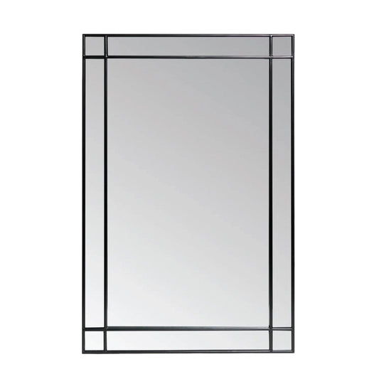 Modern Black Extra Large Mirror 200cm x 100cm