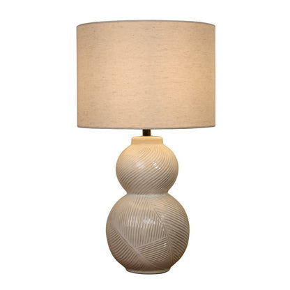 Wilmette White Ceramic Table Lamp