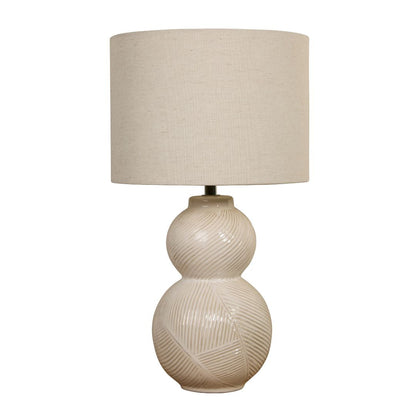 Wilmette White Ceramic Table Lamp