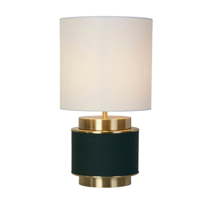 Marriot Green & Antique Brass Table Lamp