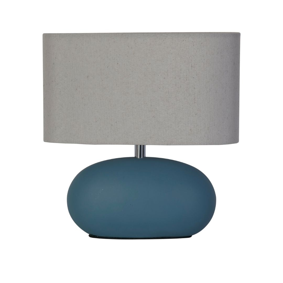 Eveline Blue Ceramic Table Lamp