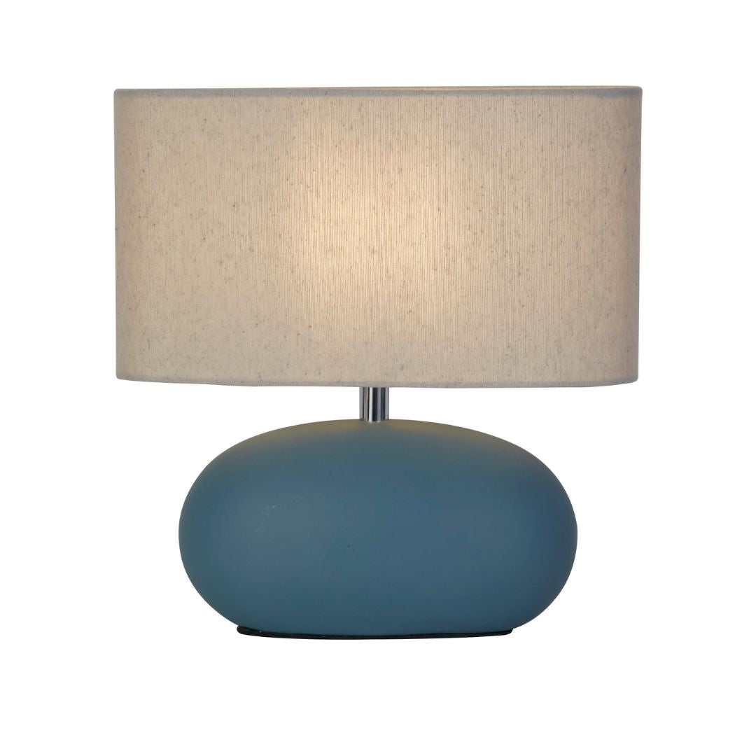 Eveline Blue Ceramic Table Lamp