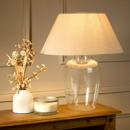 Maxwell Glass Table Lamp