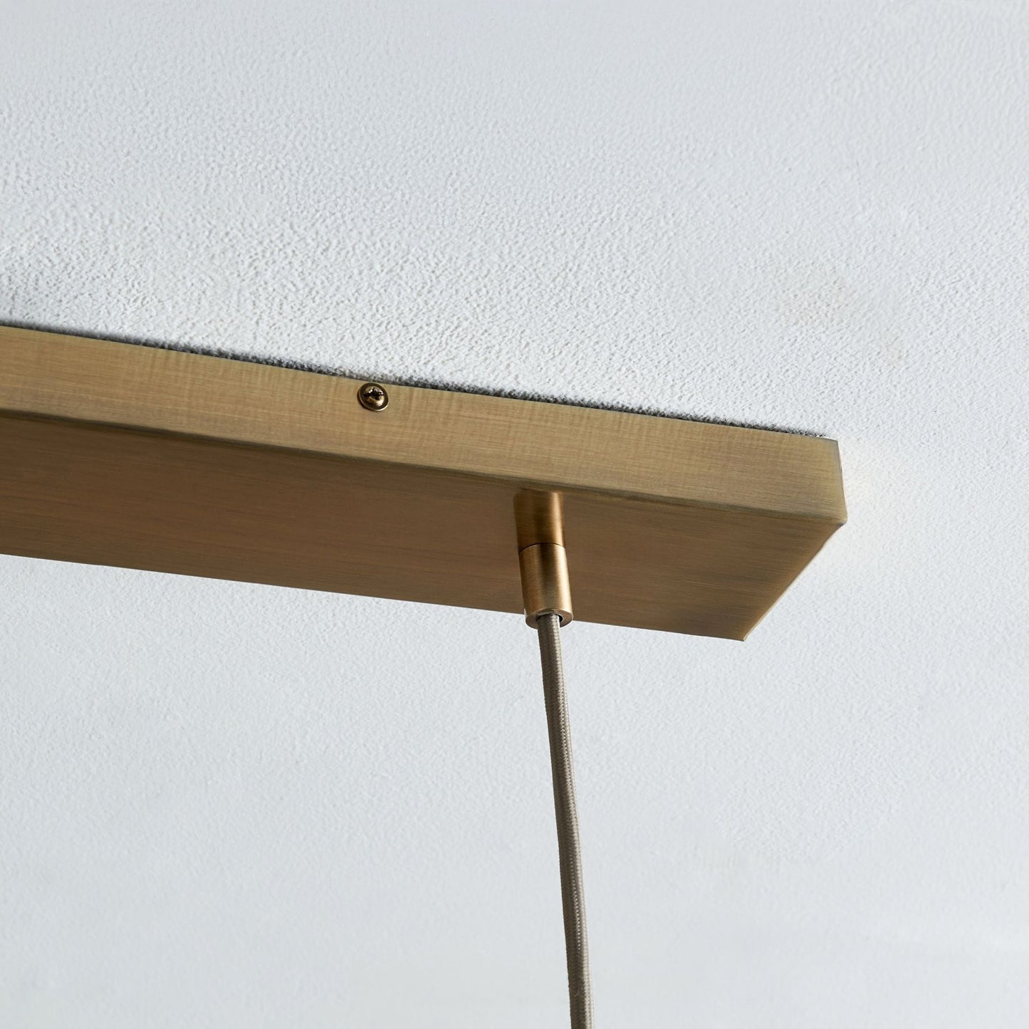 Brunswick 3 Light Antique Brass & Glass Ceiling Pendant Bar