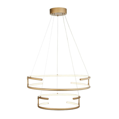 Mabel Antique Brass LED Pendant Ceiling Light