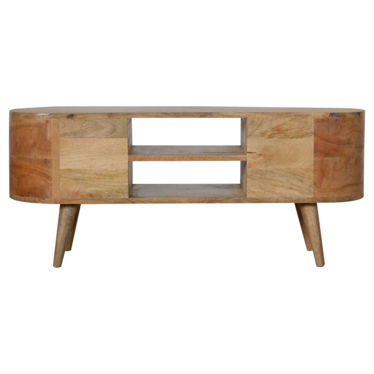 Rounded Entertainment Unit   BlissVeranda