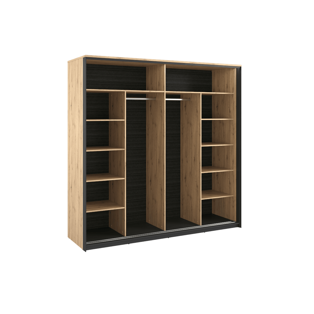 Quant QS-01 Sliding Door Wardrobe 220cm