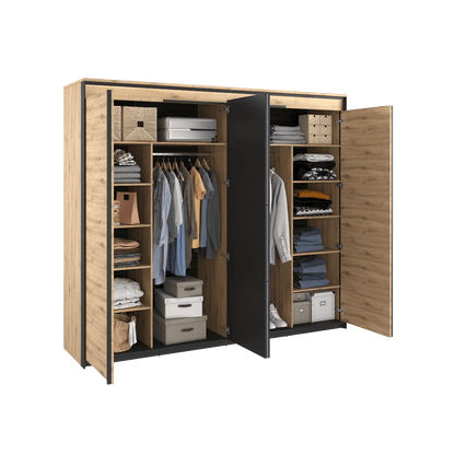 Quant QS-05 Hinged Wardrobe 250cm