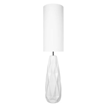 Skova White Ceramic Floor Lamp