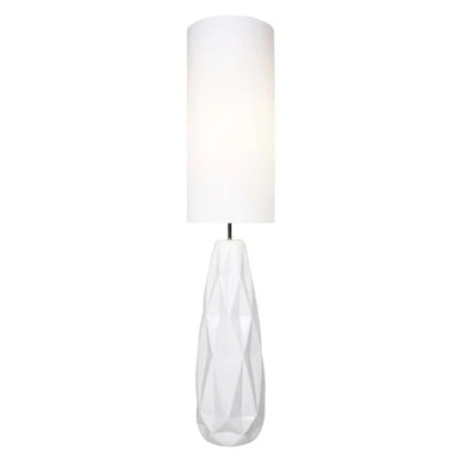 Skova White Ceramic Floor Lamp