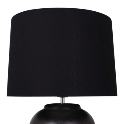 Belen Black Ceramic Table Lamp