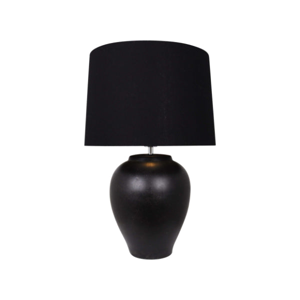 Belen Black Ceramic Table Lamp