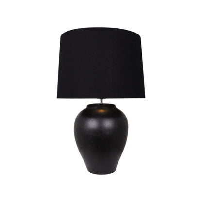 Belen Black Ceramic Table Lamp