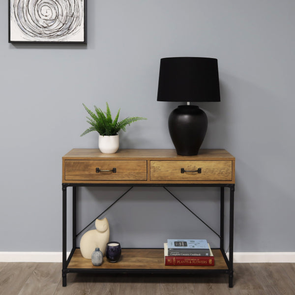 Belen Black Ceramic Table Lamp