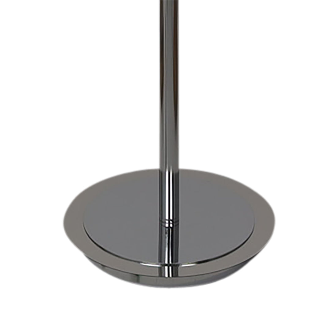 Bungo Polish Chrome Floor Lamp