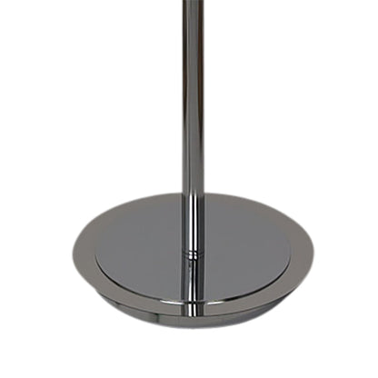 Bungo Polish Chrome Floor Lamp