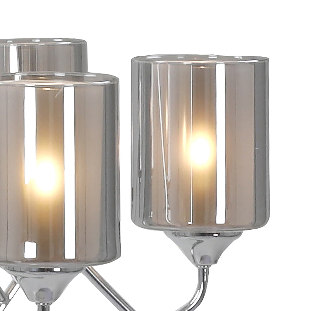 Ashton 6-Light Polished Chrome Chandelier Ceiling Light