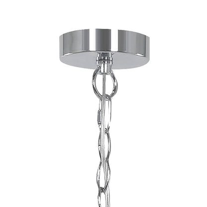 Ashton 6-Light Polished Chrome Chandelier Ceiling Light