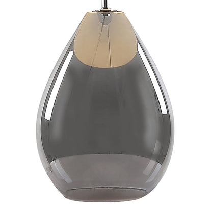 Waltham Smoked Glass Table Lamp