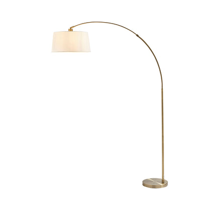Jive Antique Brass Arc Floor Lamp