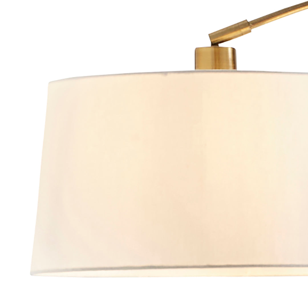 Jive Antique Brass Arc Floor Lamp