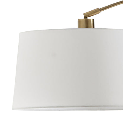 Jive Antique Brass Arc Floor Lamp