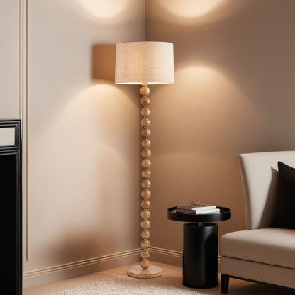 Kayleigh Wooden Floor Lamp