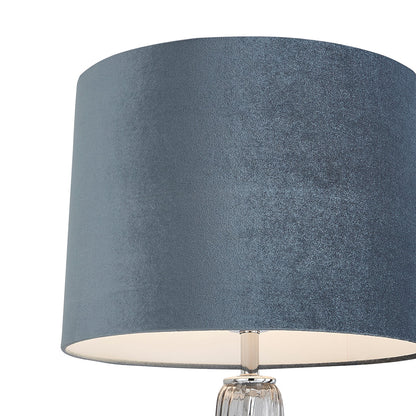 Alura Tapered Blue Ombre Glass Table Lamp