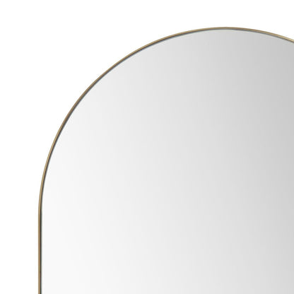 Stoob Champagne Oval Mirror